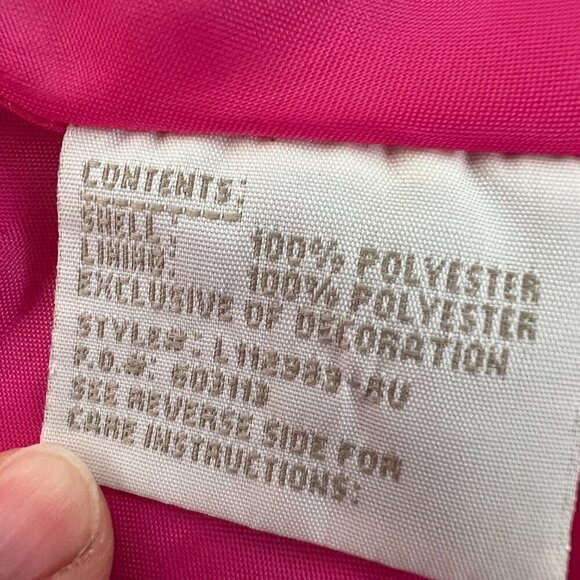 London Fog Girls MultiColor Size L 6X Lightweight Hooded Rain Poncho - Picture 8 of 8